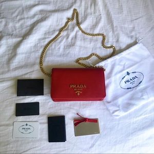 SOLD Authentic Prada Saffiano Mini Bag